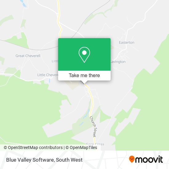 Blue Valley Software map
