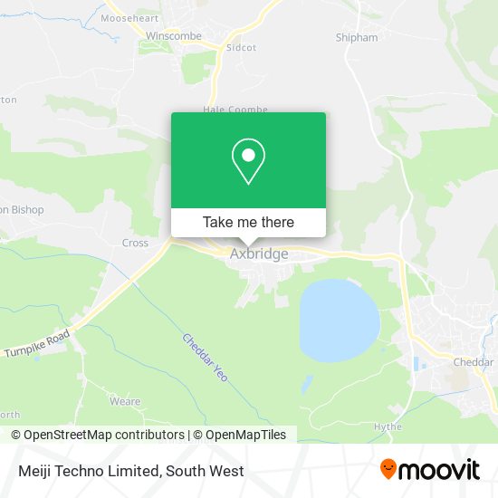 Meiji Techno Limited map