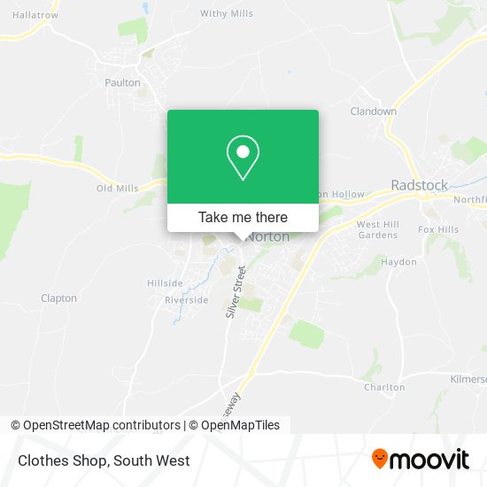 Clothes Shop map