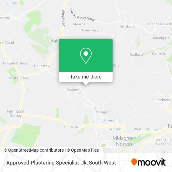Approved Plastering Specialist Uk map