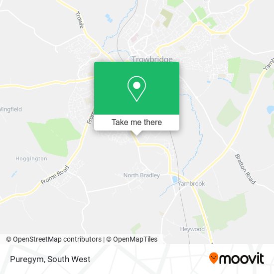 Puregym map