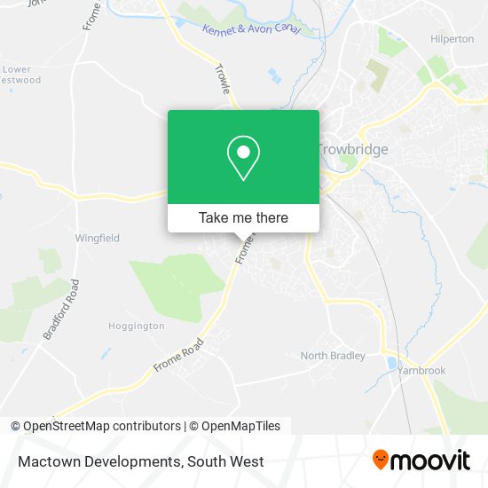 Mactown Developments map