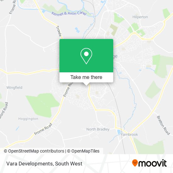 Vara Developments map