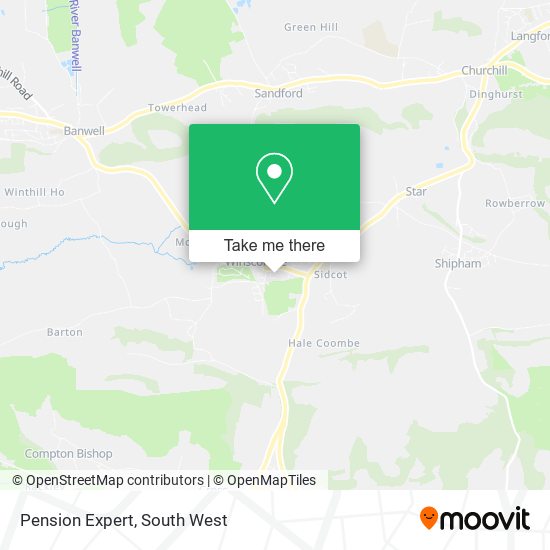 Pension Expert map