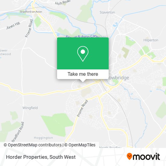 Horder Properties map