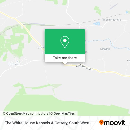 The White House Kennels & Cattery map