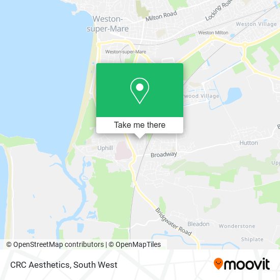 CRC Aesthetics map
