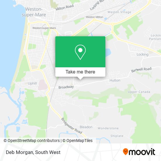 Deb Morgan map