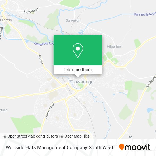 Weirside Flats Management Company map