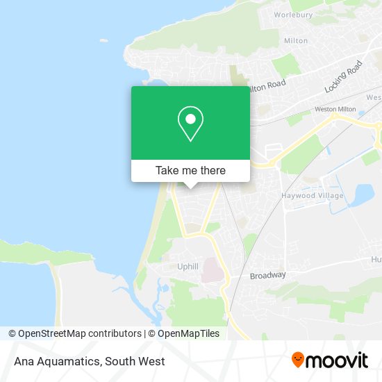 Ana Aquamatics map