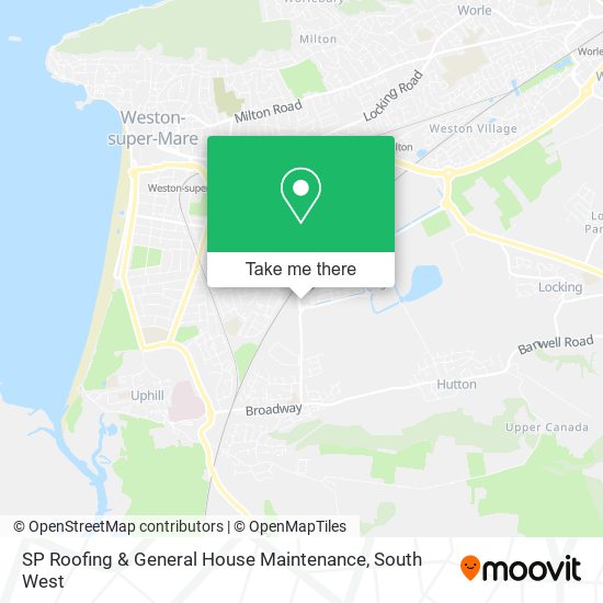 SP Roofing & General House Maintenance map