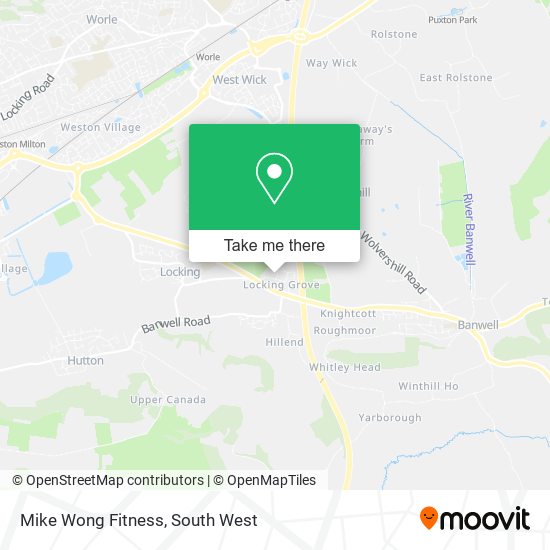 Mike Wong Fitness map