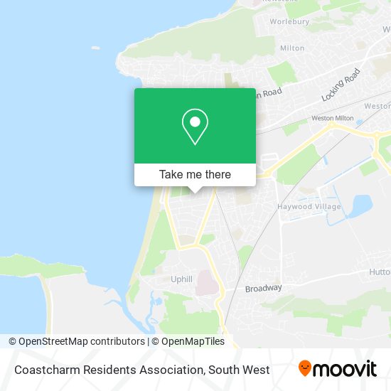 Coastcharm Residents Association map