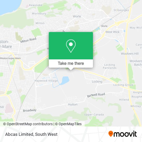 Abcas Limited map