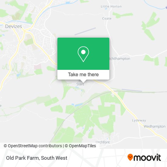 Old Park Farm map