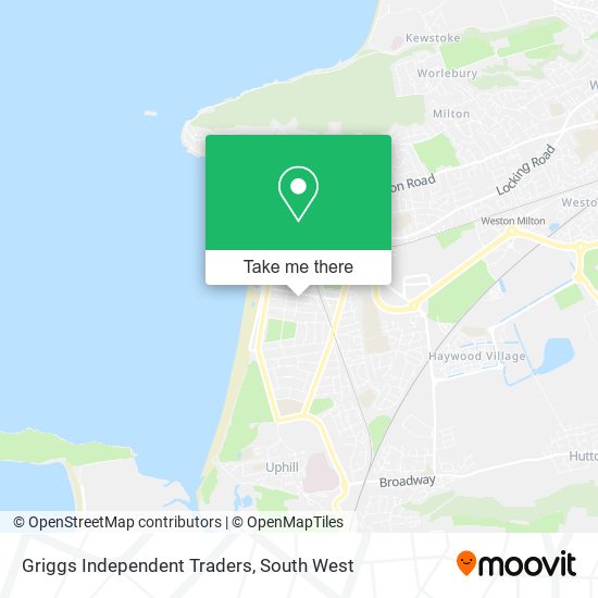 Griggs Independent Traders map