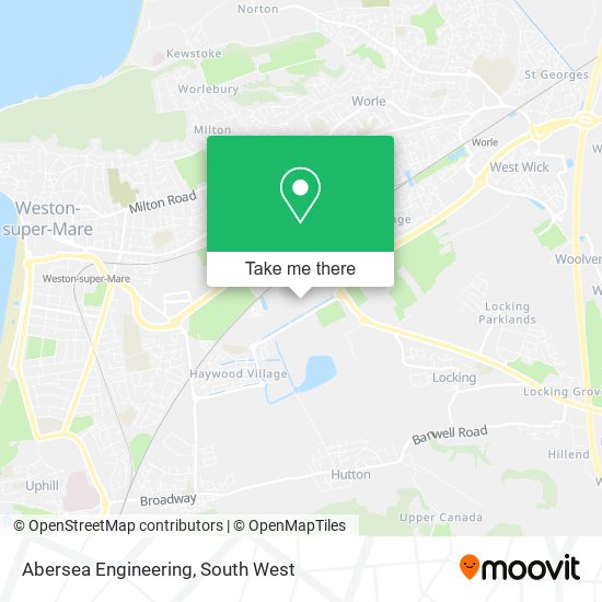 Abersea Engineering map