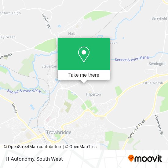 It Autonomy map