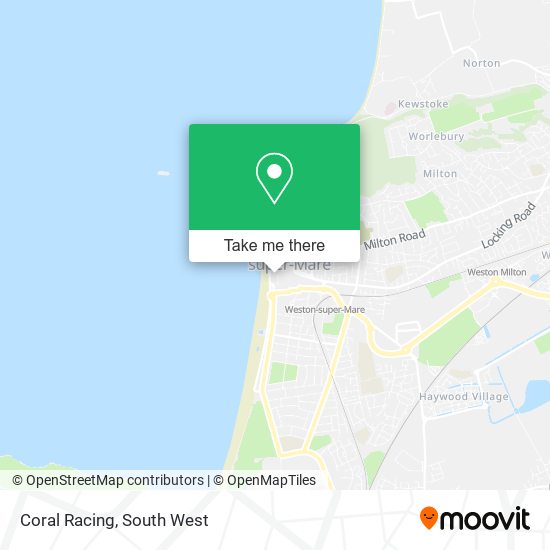 Coral Racing map