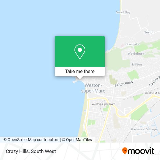 Crazy Hills map