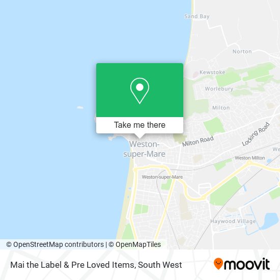 Mai the Label & Pre Loved Items map