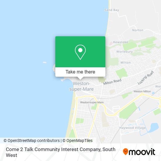 Come 2 Talk Community Interest Company map