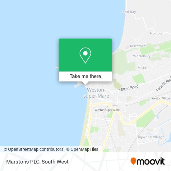 Marstons PLC map