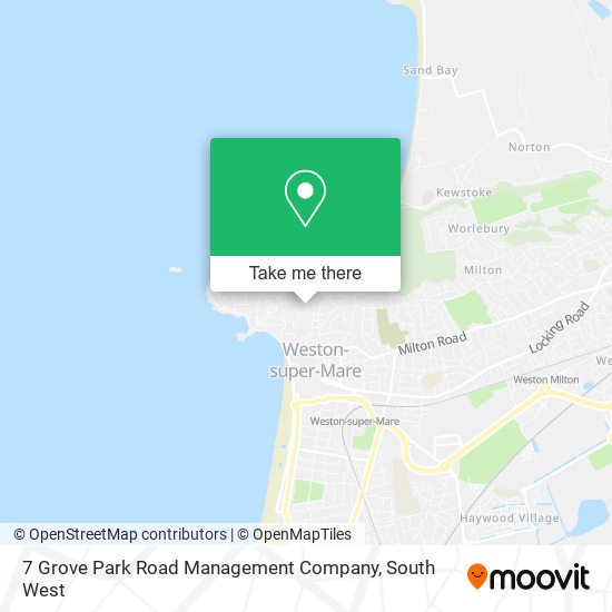 7 Grove Park Road Management Company map