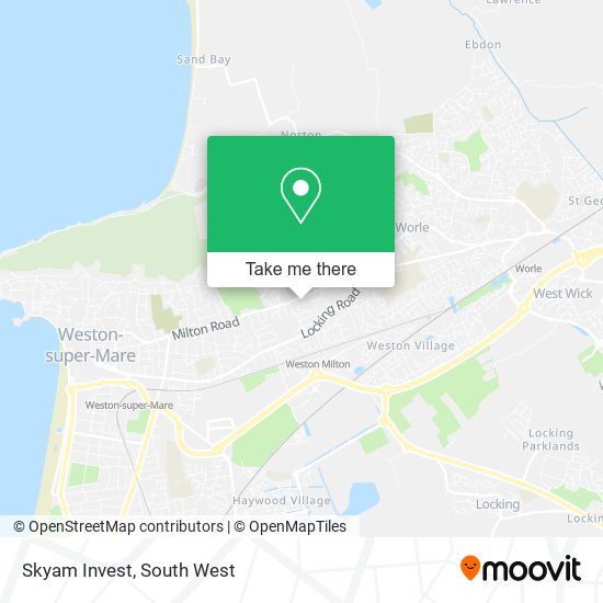 Skyam Invest map