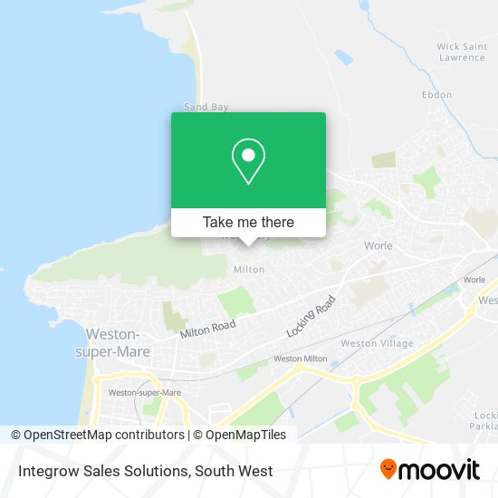 Integrow Sales Solutions map