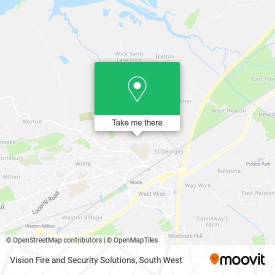 Vision Fire and Security Solutions map