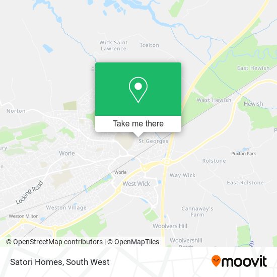 Satori Homes map