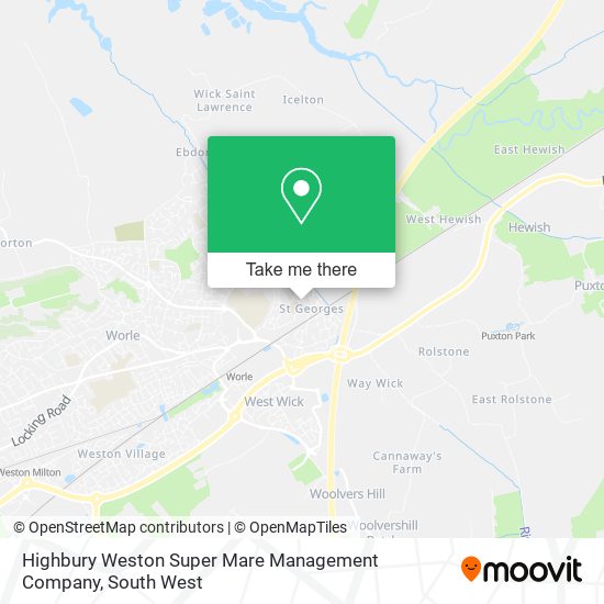 Highbury Weston Super Mare Management Company map