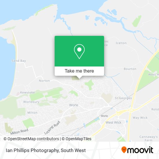 Ian Phillips Photography map
