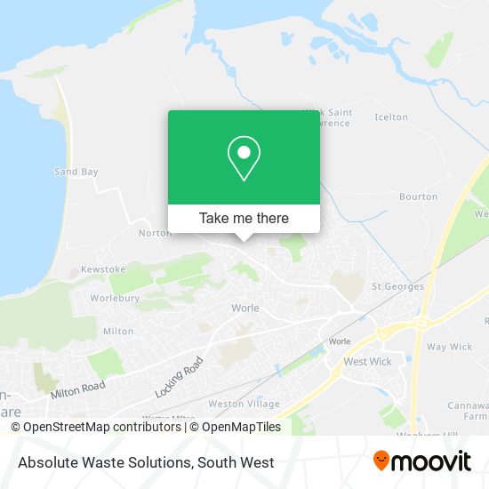 Absolute Waste Solutions map