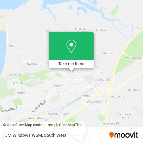 JM Windows WSM map