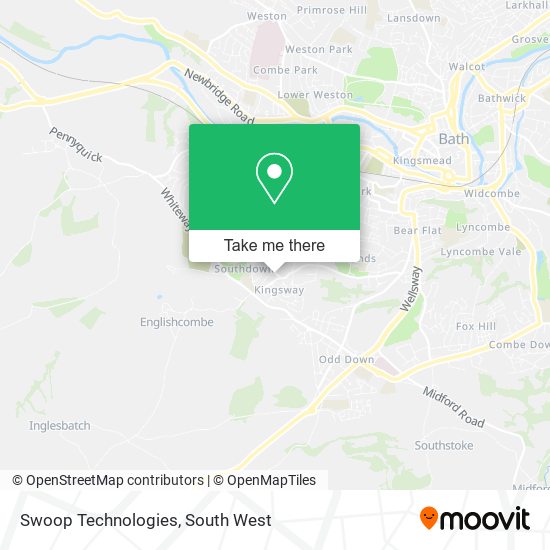 Swoop Technologies map