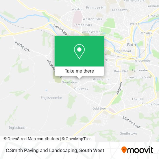C.Smith Paving and Landscaping map
