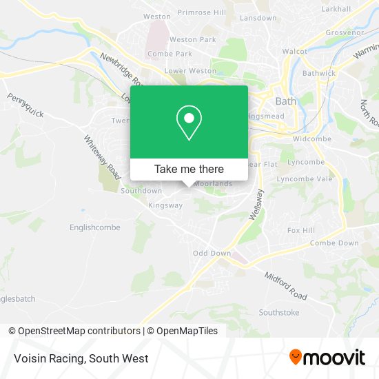 Voisin Racing map
