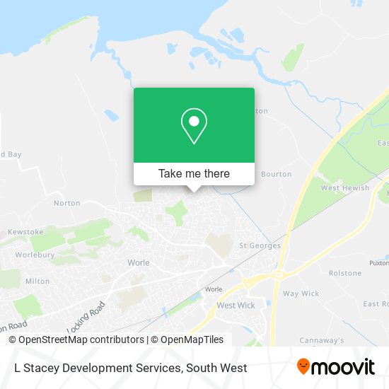 L Stacey Development Services map