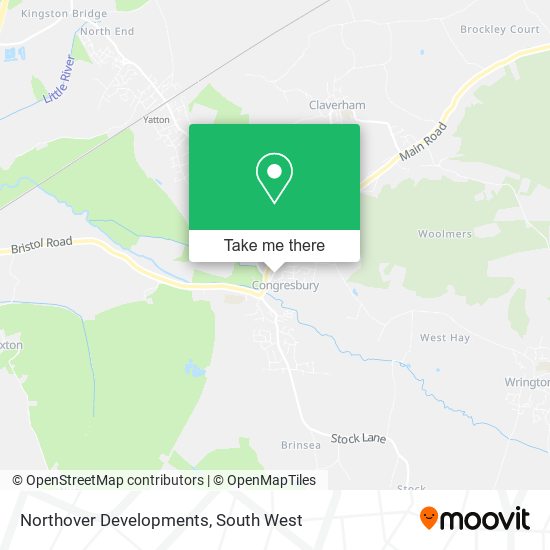Northover Developments map