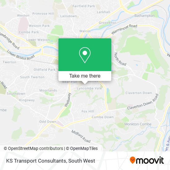 KS Transport Consultants map