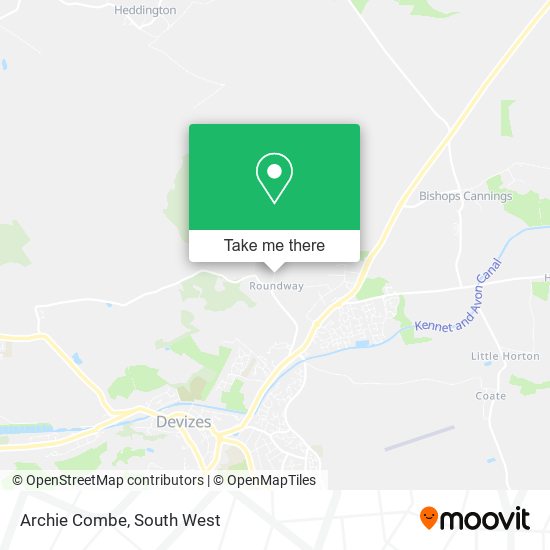 Archie Combe map