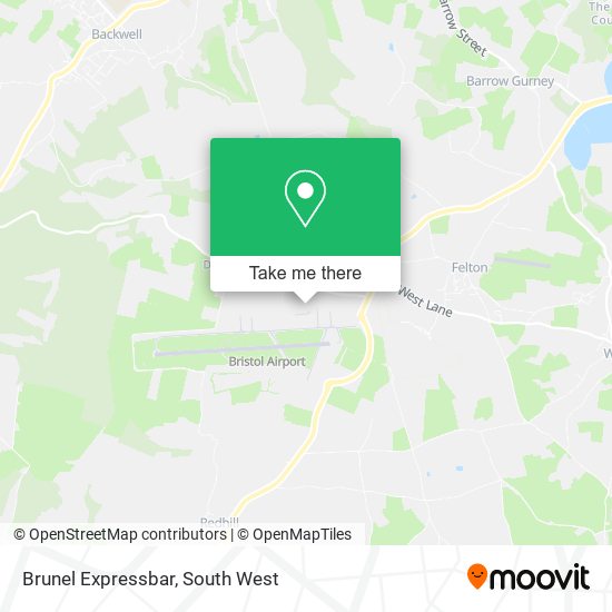 Brunel Expressbar map