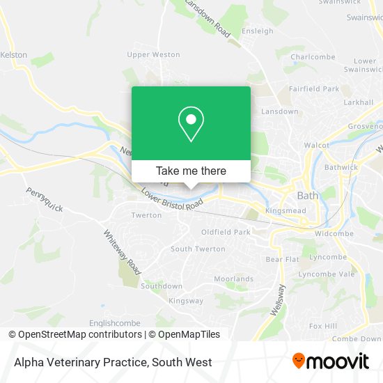 Alpha Veterinary Practice map