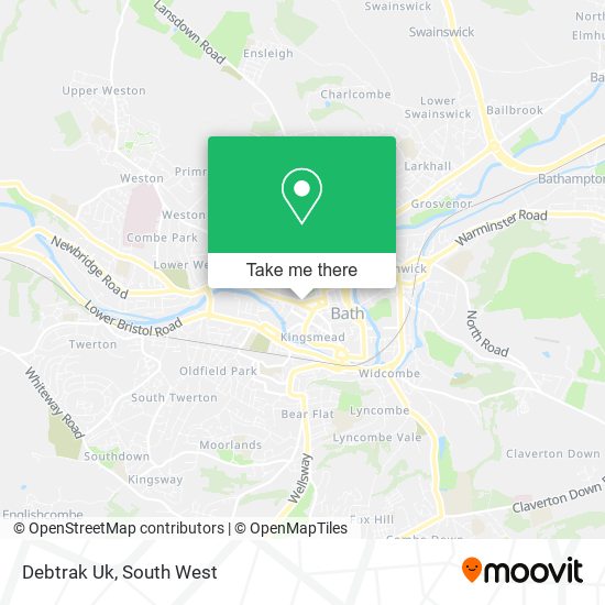 Debtrak Uk map