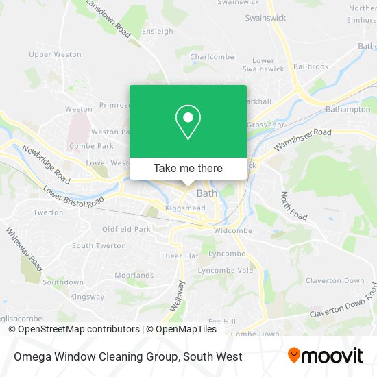 How to get to Omega Window Cleaning Group in Bath And North East