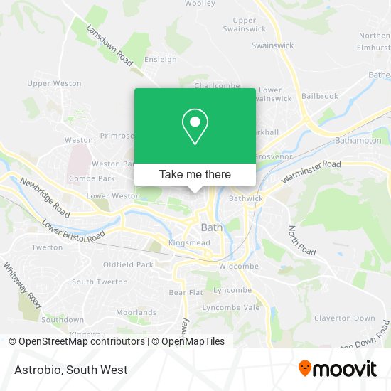 Astrobio map