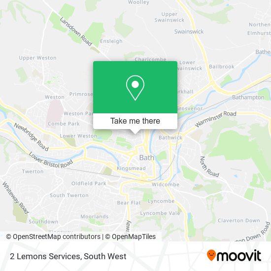 2 Lemons Services map