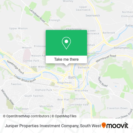 Juniper Properties Investment Company map